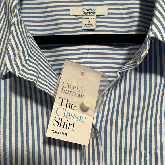 Croft & Barrow The Classic Shirt NWT - Picture 6 of 9